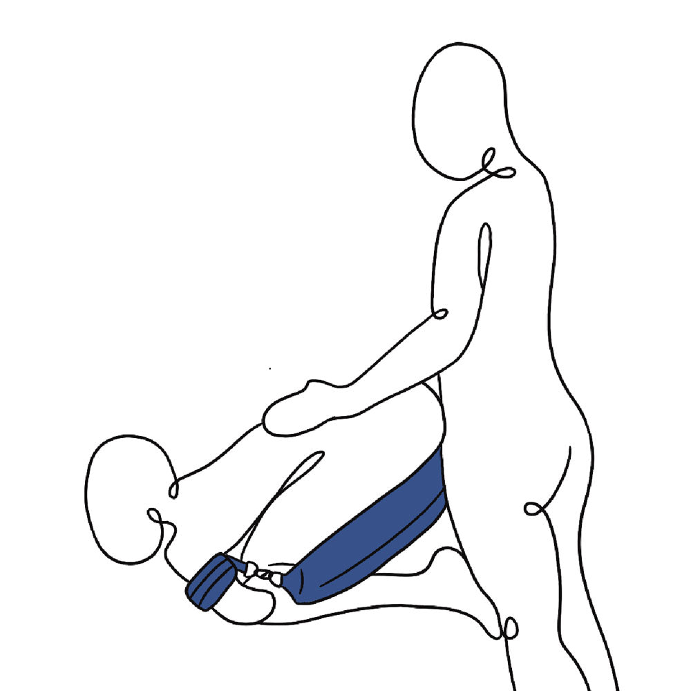Pivot Positioning Bar Black Padded Position & Spreader Bar