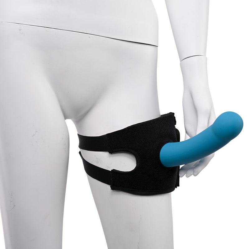 Pivot 2 In 1 Forced O Strap Thigh Harness For Massagers