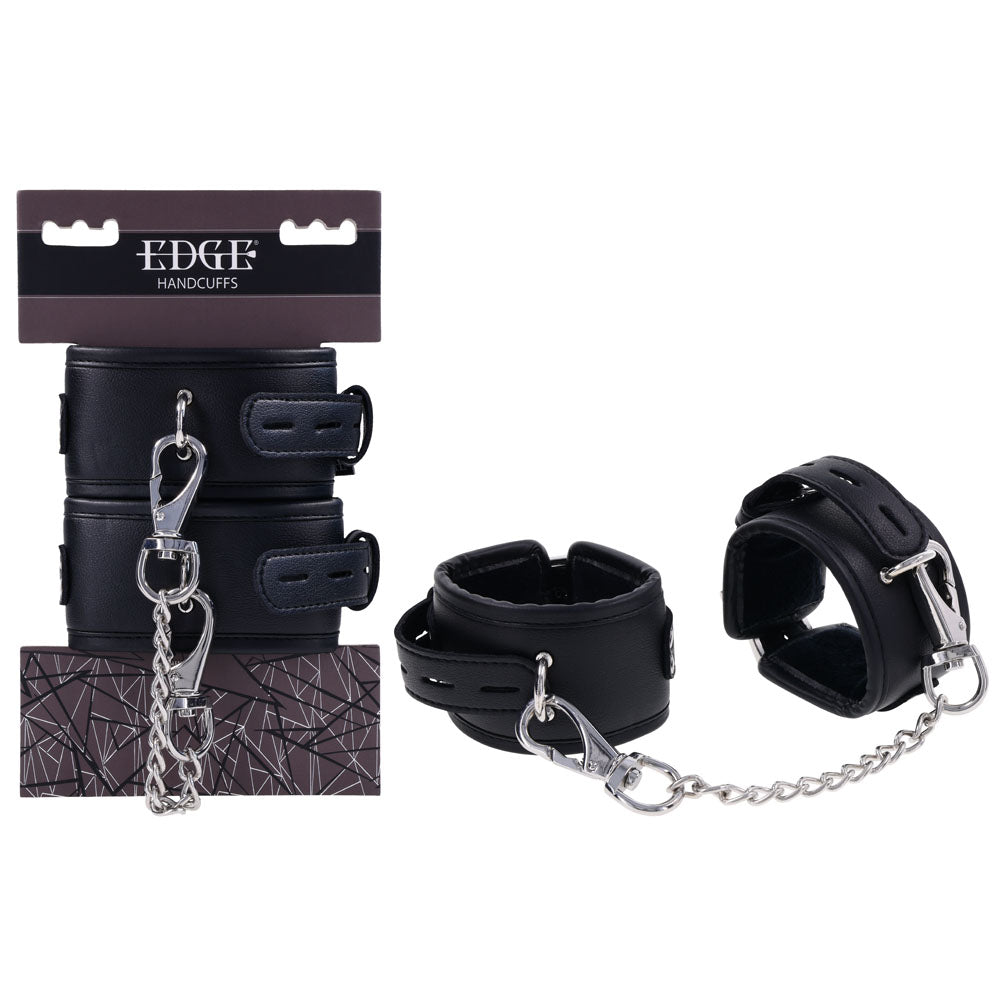 Edge Handcuffs Black Restraints