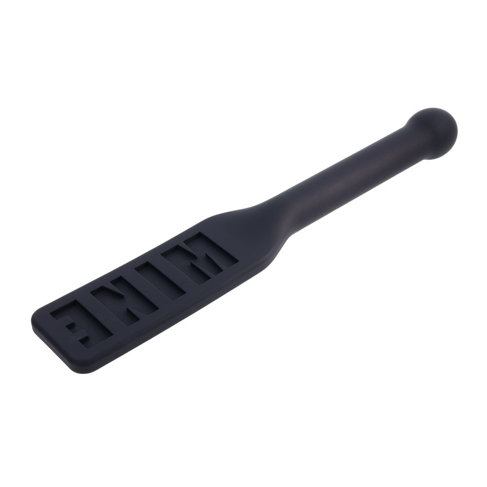 Edge Mine Silicone Paddle Black Spanking Paddle
