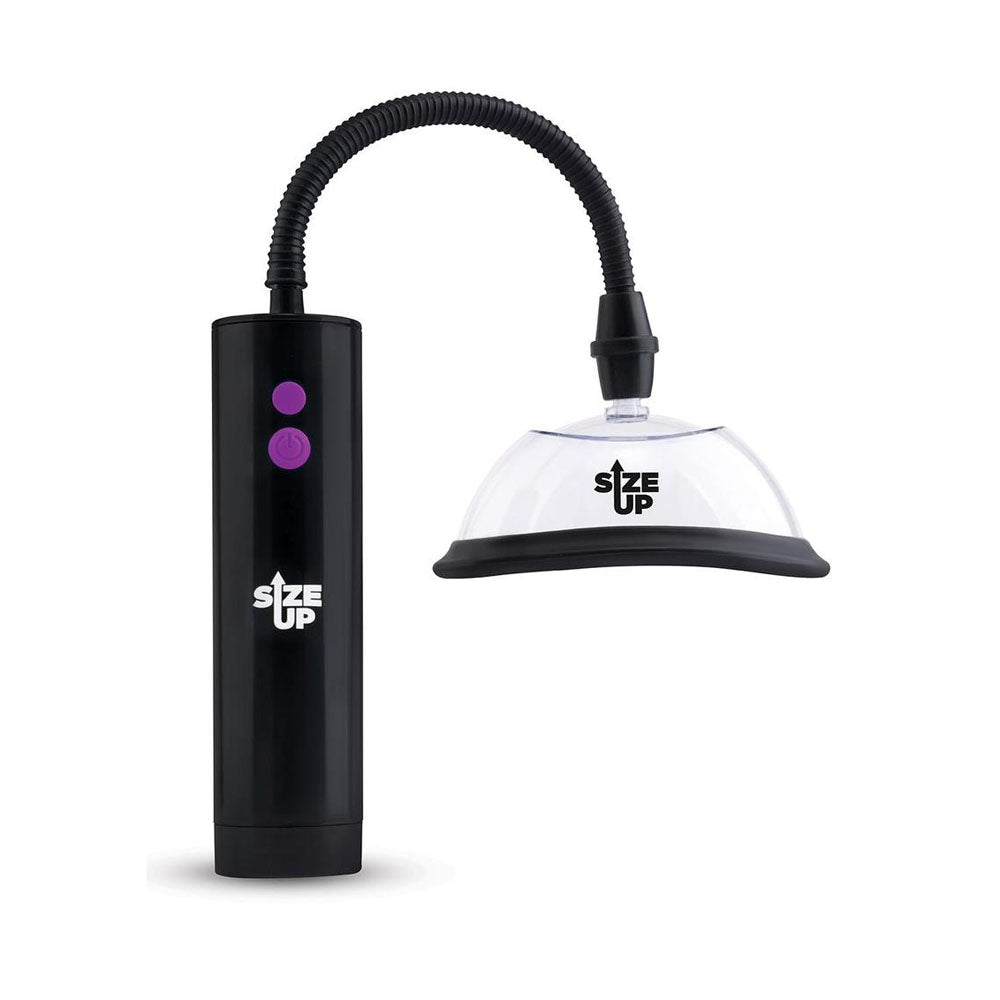 Size Up Rechargeable Power Plumper Pussy Pump Clear Usb Rechargeable Vagina Pump With Interchangeable Chambers