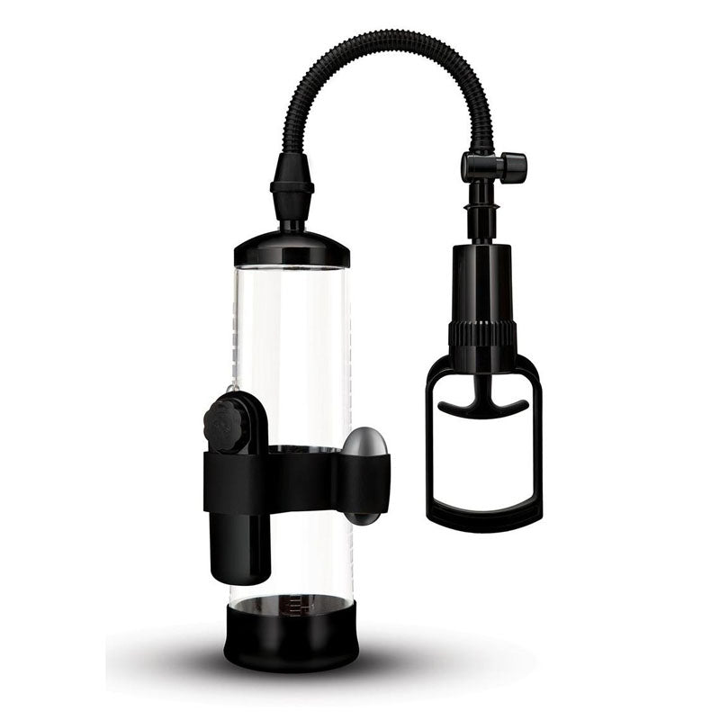 Size Up Vibrating Trigger Penis Pump Clear Vibrating Penis Pump
