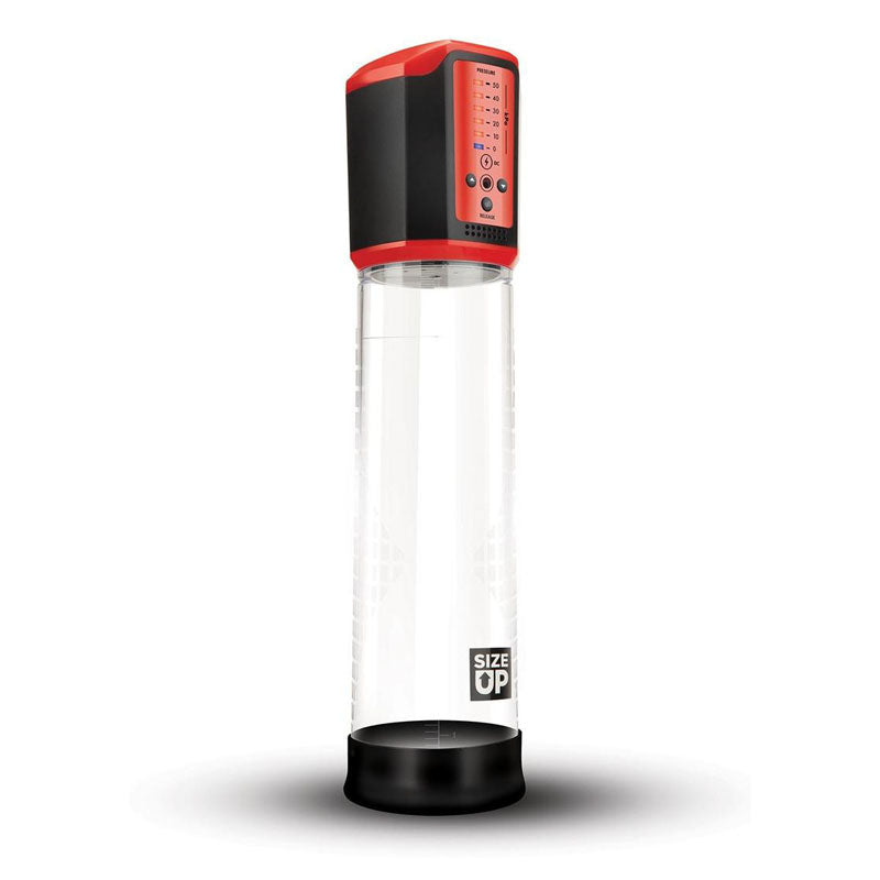 Size Up Rechargeable Penis Pump Clear Usb Rechargeable Penis Pump