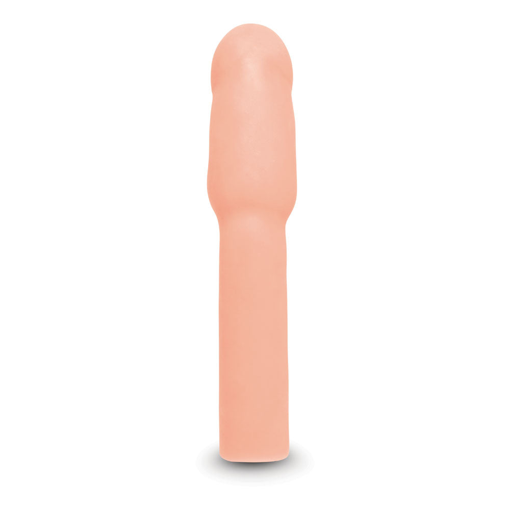 Size Up Realistic 4 Inch Penis Extender Flesh 10.1 Cm (4'') Penis Extension Sleeve