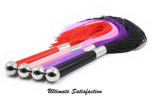 Silicone Tassel Flirting Whip