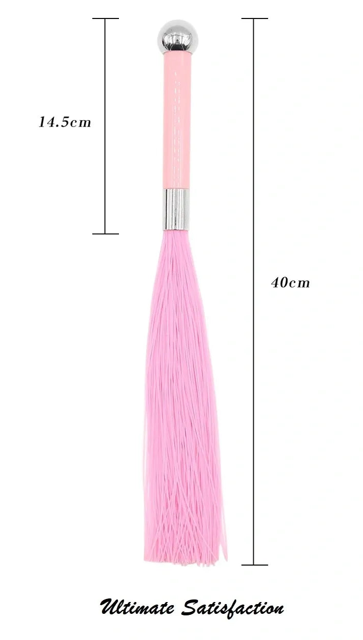 Silicone Tassel Flirting Whip