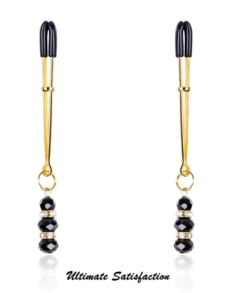 Nipple Clip With Faux Diamonds