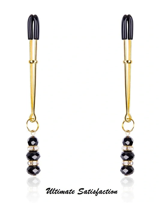 Nipple Clip With Faux Diamonds