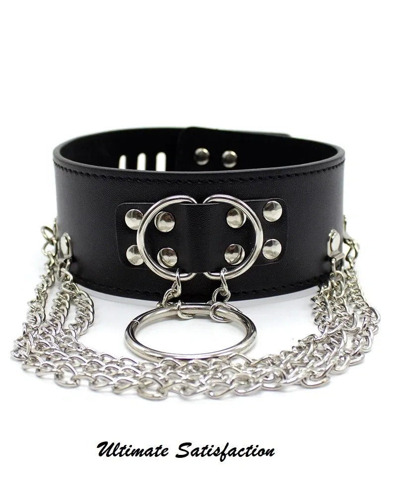 Collar with Chains and Padlock