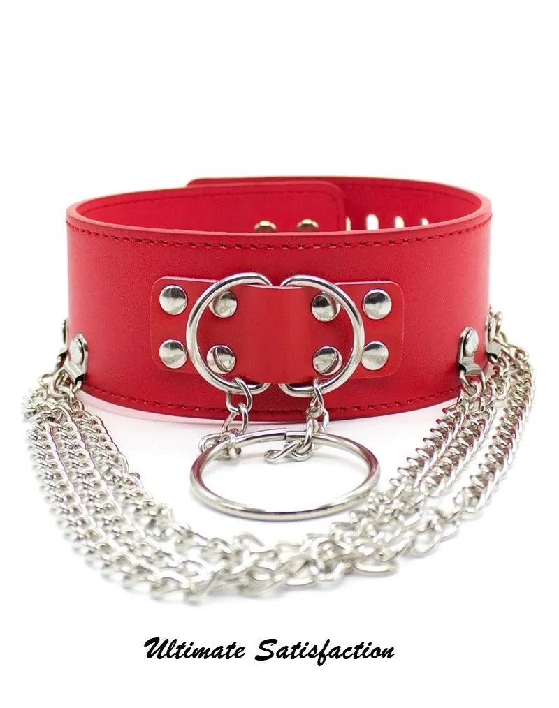 Collar with Chains and Padlock