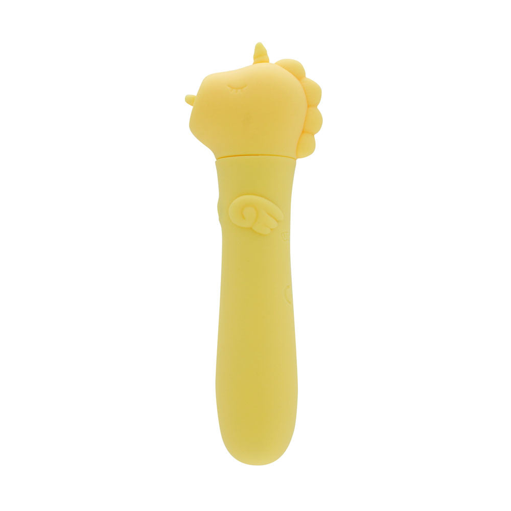 Unihorn Usb Bullet Bean Blossom Yellow Usb Rechargeable Vibrating Bullet