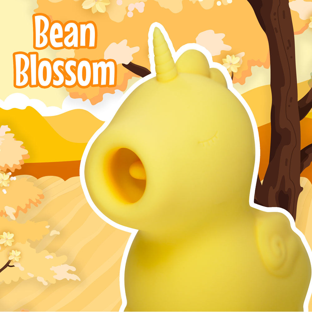 Unihorn Bean Blossom Yellow Usb Rechargeable Flicking Stimulator
