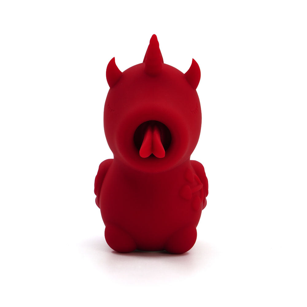 Unihorn Blaze Diablo Red Usb Rechargeable Forked Tongue Flicking Stimulator