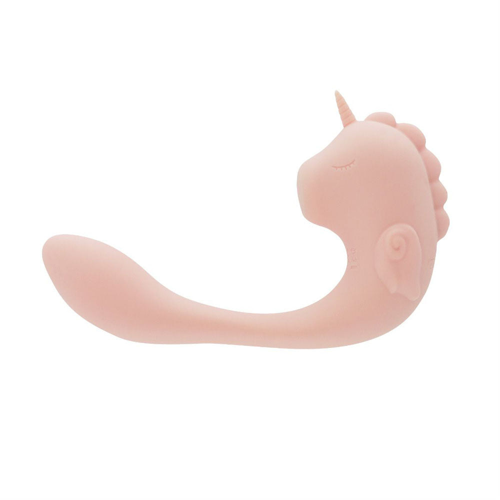 Unihorn C Horse Coral Throb Coral Usb Rechargeable Dual Unicorn Vibrator