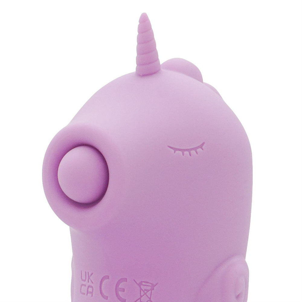 Unihorn C Horse Marina Lilac Lilac Usb Rechargeable Dual Unicorn Vibrator