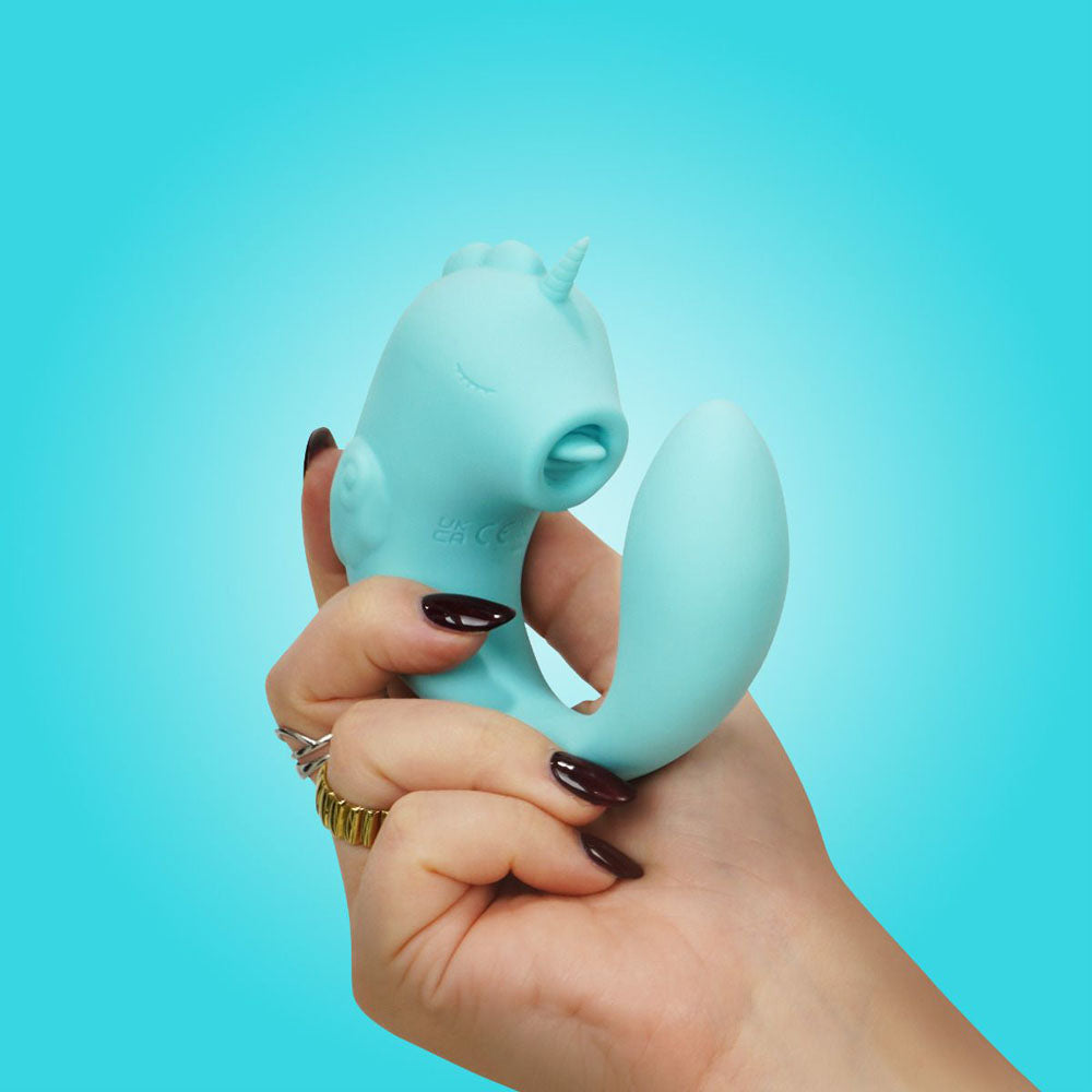 Unihorn C Horse Ocean Peak Ocean Peak Usb Rechargeable Dual Unicorn Vibrator
