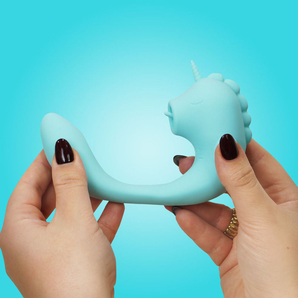 Unihorn C Horse Ocean Peak Ocean Peak Usb Rechargeable Dual Unicorn Vibrator