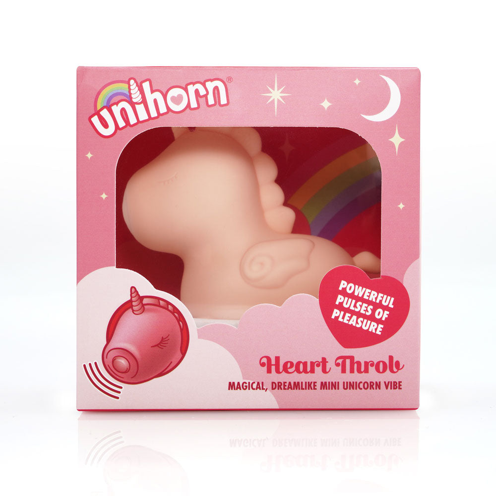 Unihorn Heart Throb Coral Usb Rechargeable Flicking Stimulator