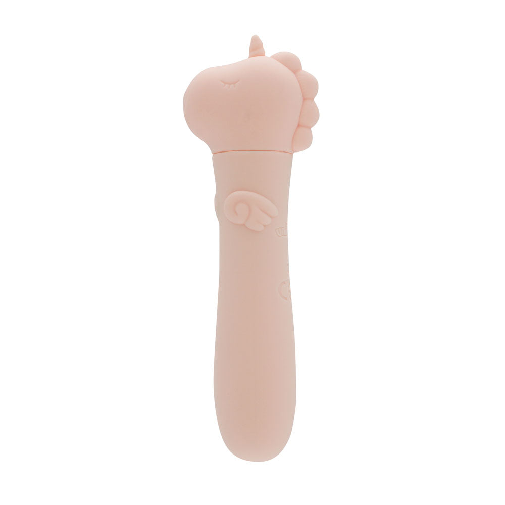 Unihorn Usb Bullet Heart Throb Coral Usb Rechargeable Vibrating Bullet