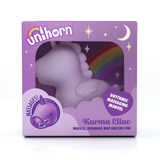 Unihorn Karma Lilac Lilac Usb Rechargeable Flicking Stimulator
