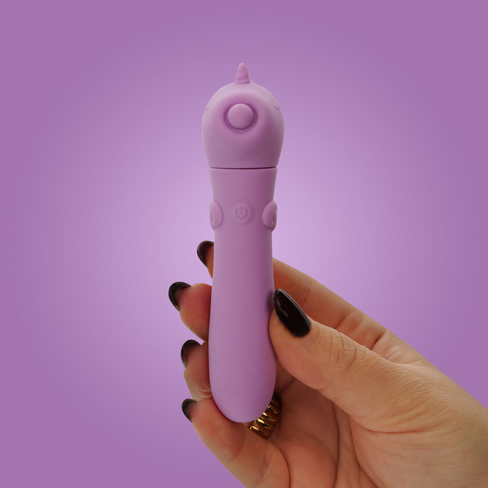 Unihorn Usb Bullet Karma Lilac Lilac Usb Rechargeable Vibrating Bullet