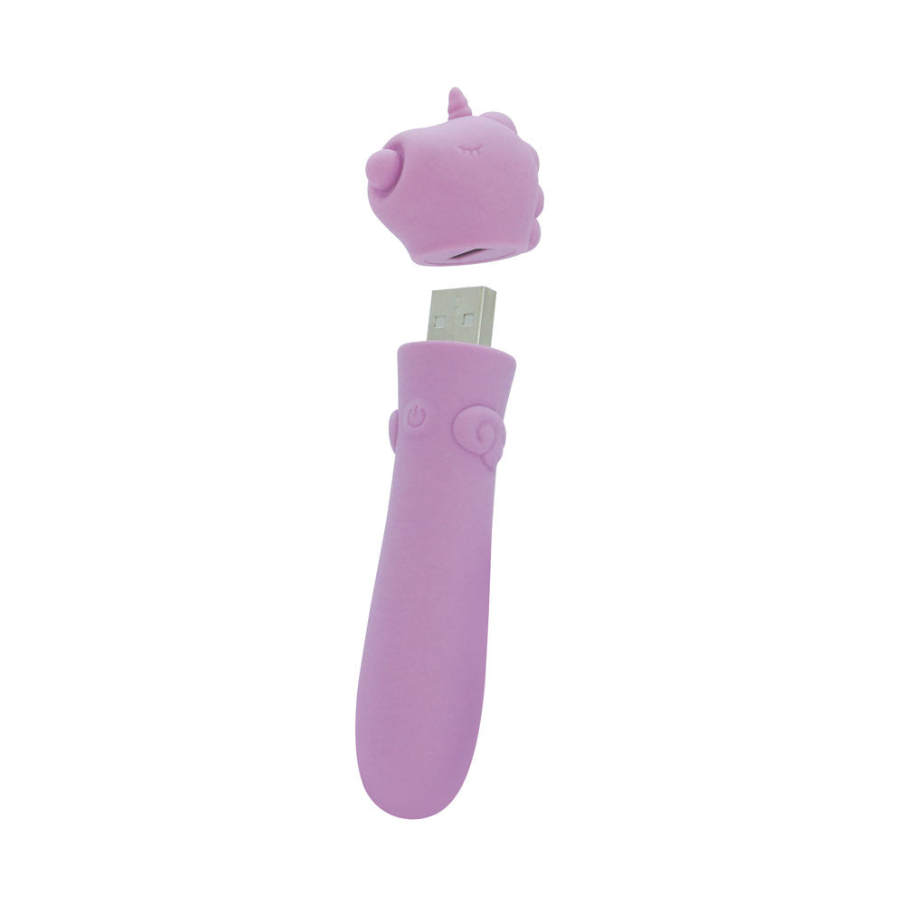 Unihorn Usb Bullet Karma Lilac Lilac Usb Rechargeable Vibrating Bullet