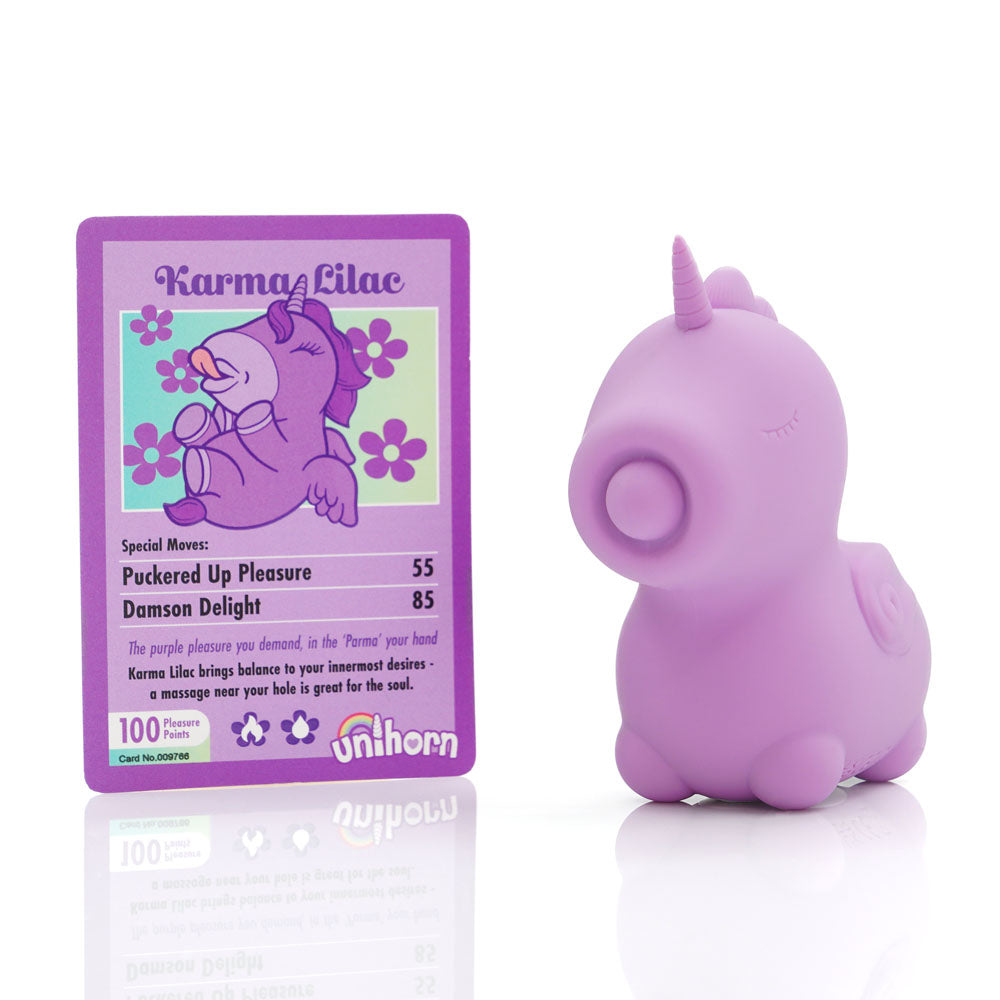 Unihorn Karma Lilac Lilac Usb Rechargeable Flicking Stimulator