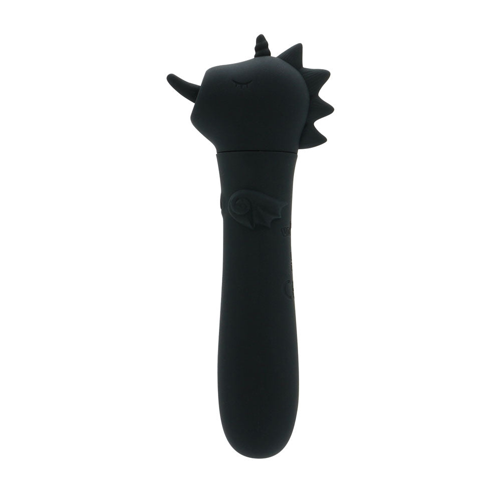 Unihorn Usb Bullet Wild Spirit Black Usb Rechargeable Vibrating Bullet