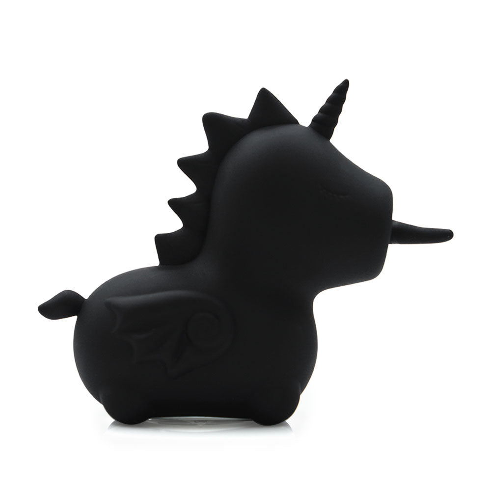 Unihorn Wild Spirit Black Usb Rechargeable Flicking Stimulator