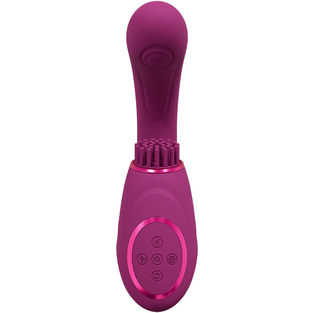 Vive Gen Pink Pink Usb Rechargeable Triple Motor Vibrator