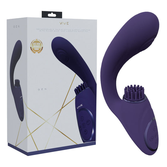 Vive Gen Purple Purple Usb Rechargeable Triple Motor Vibrator