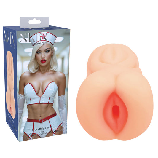 Xkin Pin Up Girls Tiffany Throatcheck Flesh 12 Cm Vagina Stroker