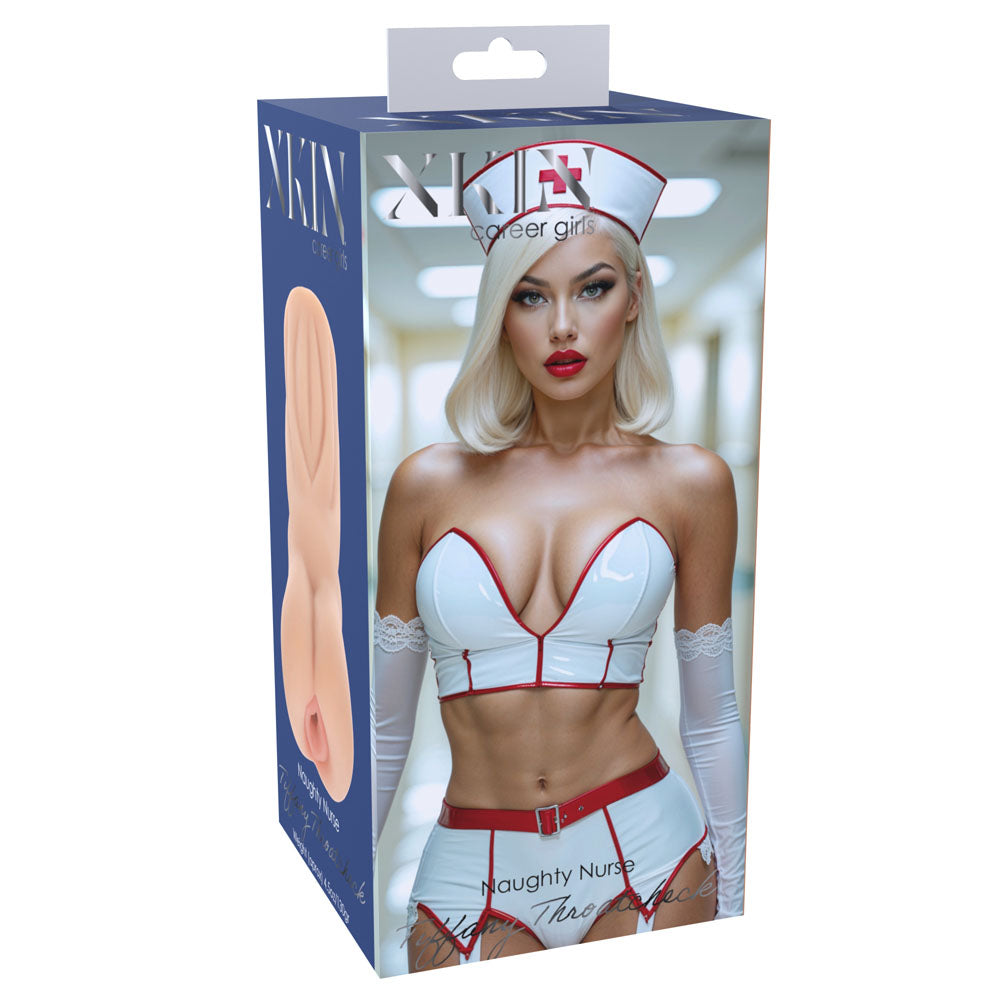 Xkin Pin Up Girls Tiffany Throatcheck Flesh 12 Cm Vagina Stroker