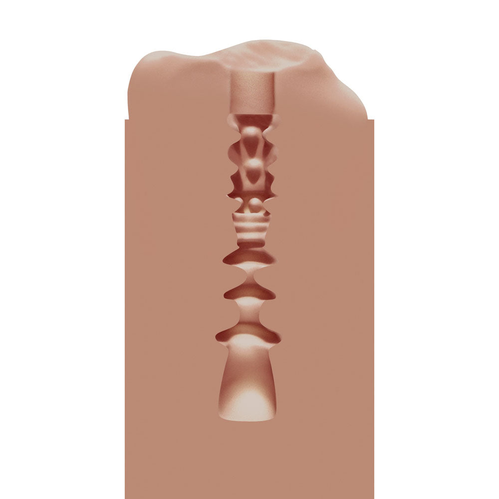 Xkin Career Girls Lacey Dustandride Tan 12.5 Cm Vagina Stroker