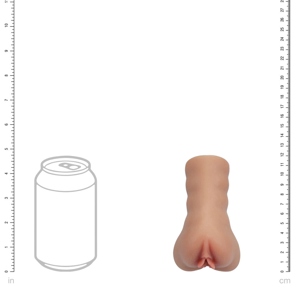 Xkin Career Girls Lacey Dustandride Tan 12.5 Cm Vagina Stroker