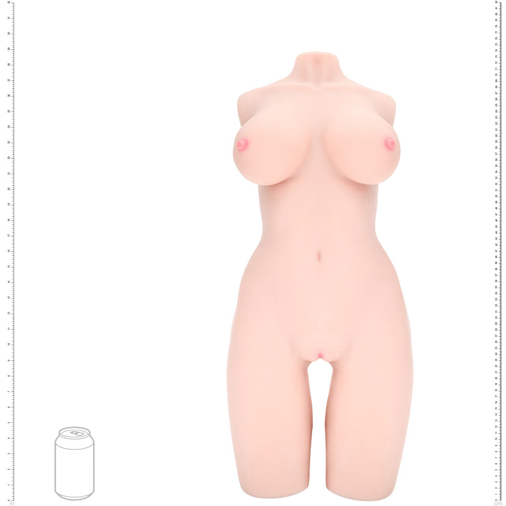 Xkin Bodyforms Lyla Rose Flesh Lifelike Torso Masturbator
