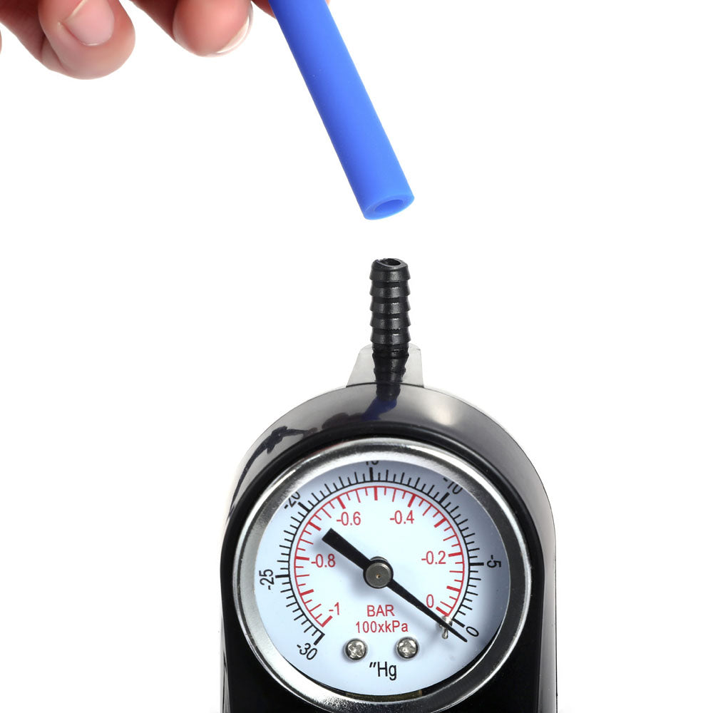 Luv Pump Classi Xtra Advanced Power Pump Clear Penis Pump With Pressure Gauge