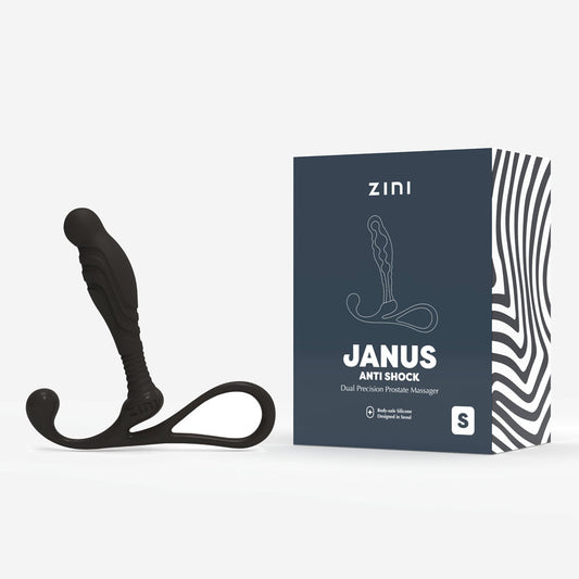 Zini Janus Anti Shock Small Black Small Prostate Massager