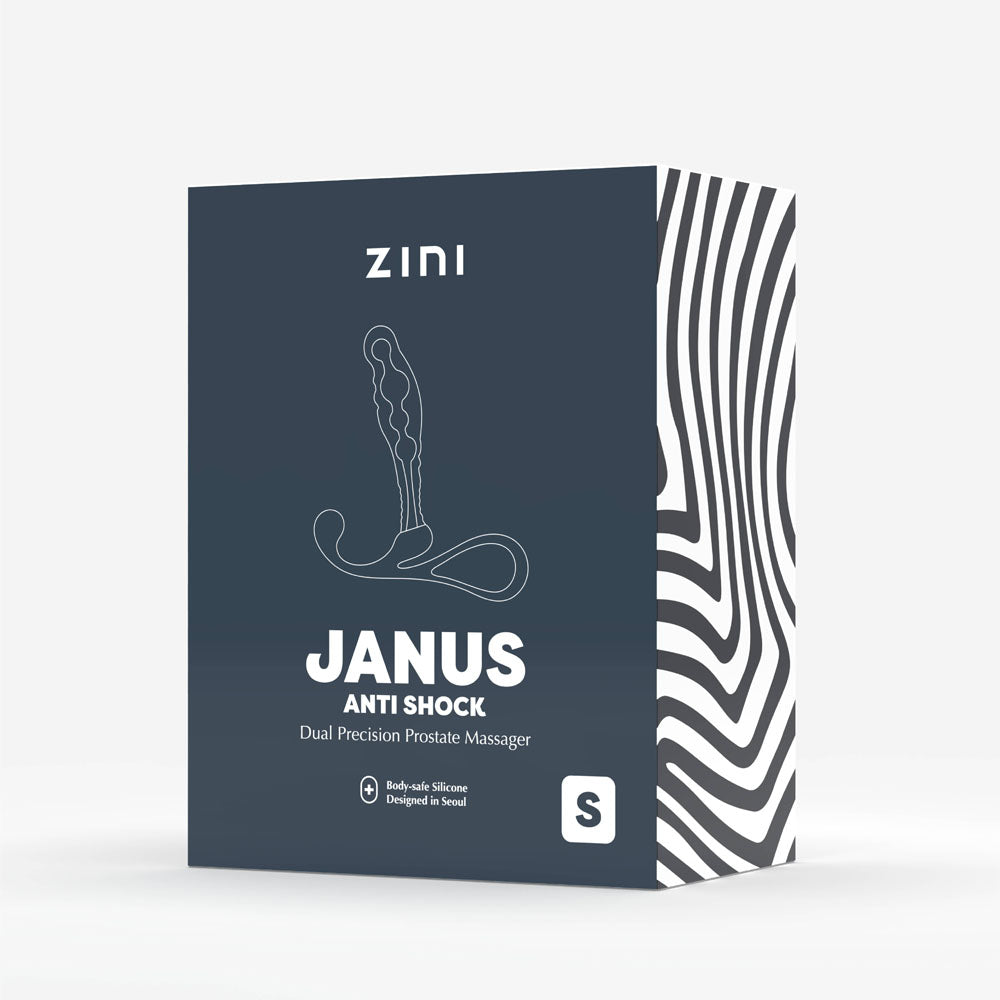 Zini Janus Anti Shock Small Black Small Prostate Massager
