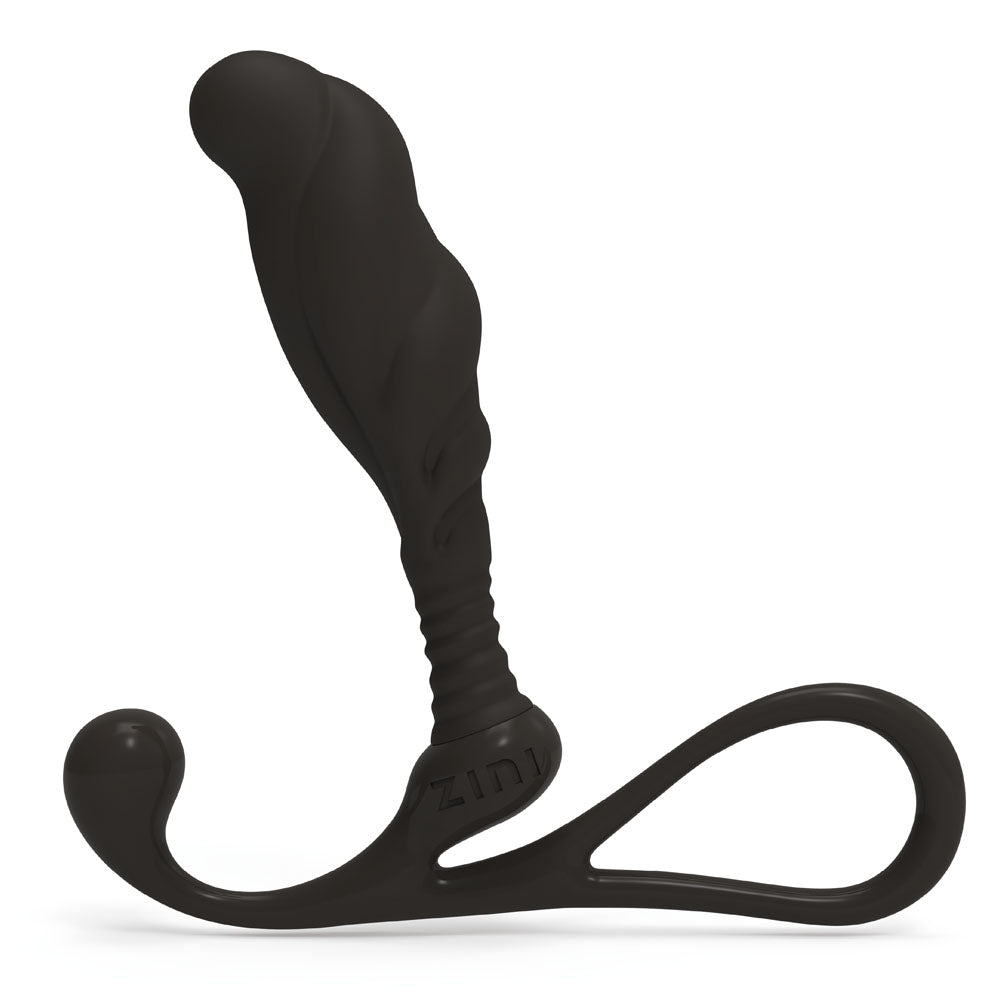 Zini Janus Anti Shock Medium Black Medium Prostate Massager