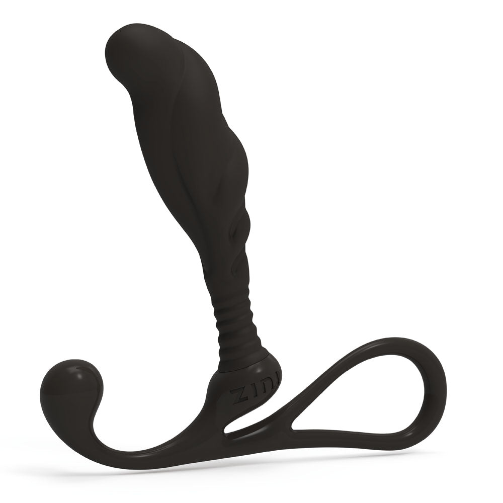 Zini Janus Anti Shock Medium Black Medium Prostate Massager