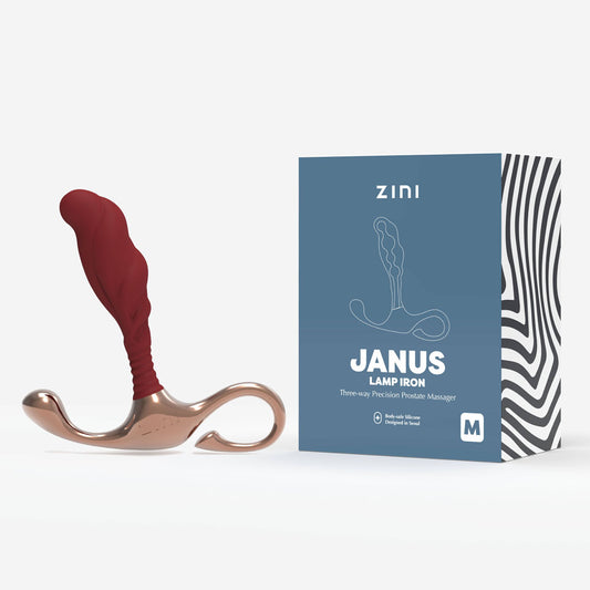 Zini Janus Lamp Iron Medium Red Medium Prostate Massager