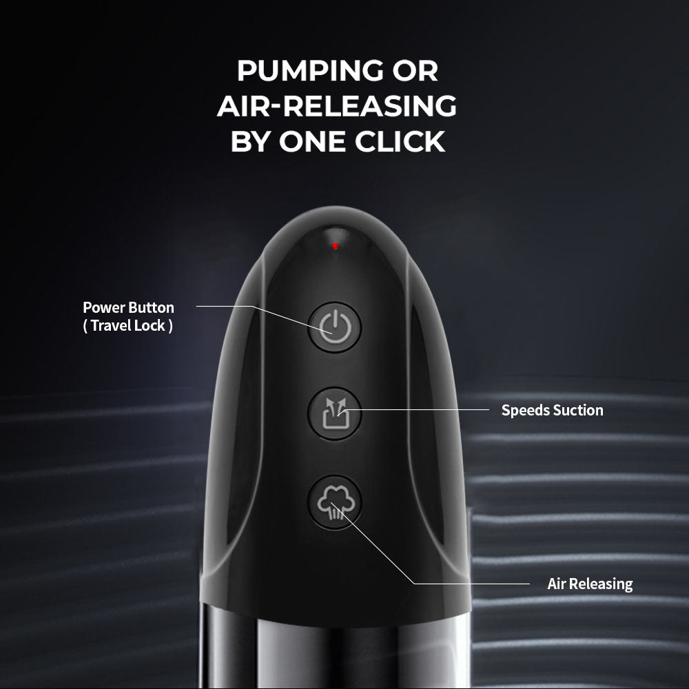 Luv Pump Automatic Penis Pump Clear Usb Rechargeable Automatic Penis Pump