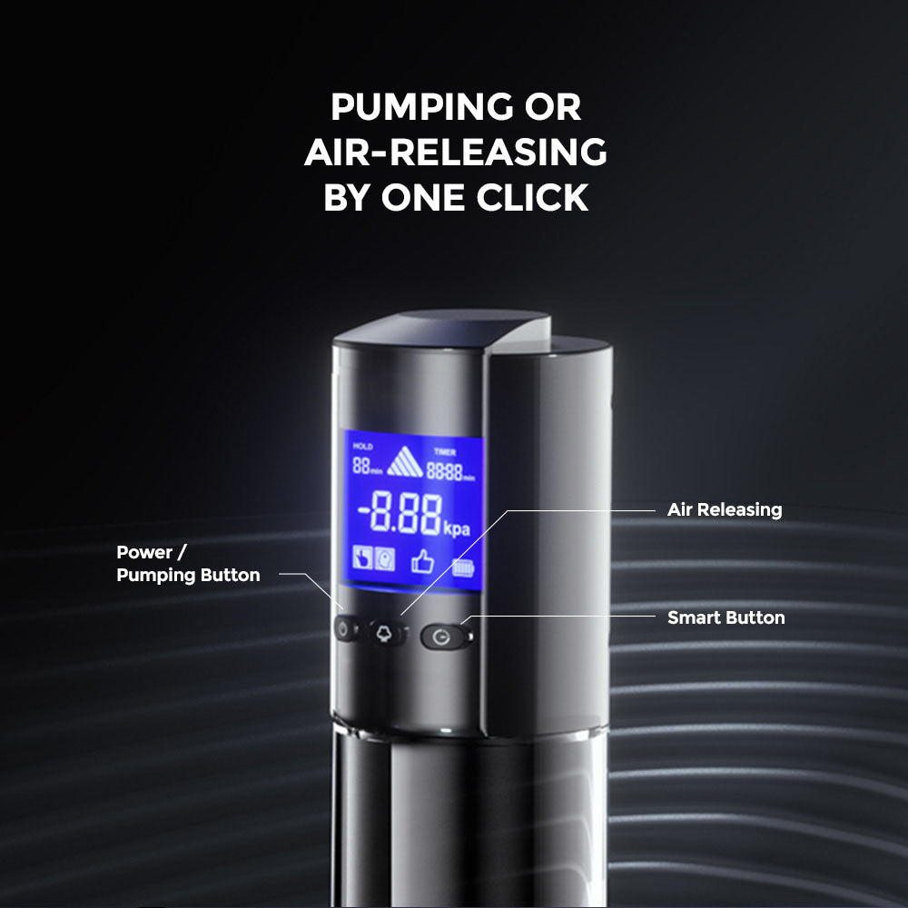 Luv Pump Smart Penis Pump Clear Usb Rechargeable Automatic Penis Pump