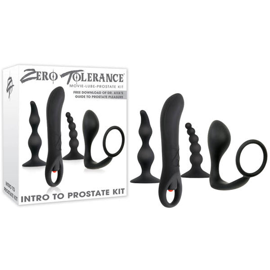 Zero Tolerance Intro To Prostate Kit 4 Piece Set