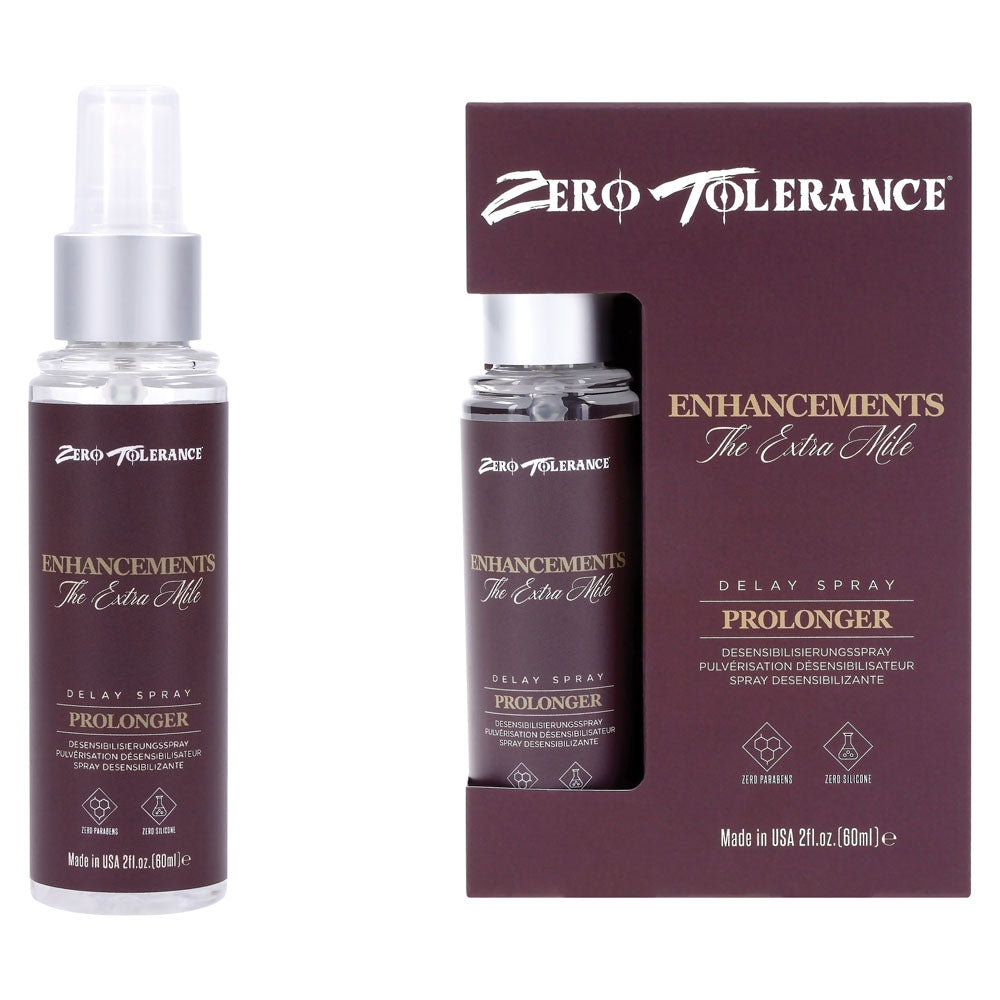 Zero Tolerance Enhancements The Extra Mile Delay Spray For Men 60 Ml Spray