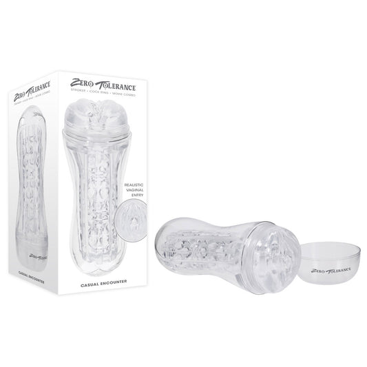 Zero Tolerance Casual Encounter Clear Vagina Stroker