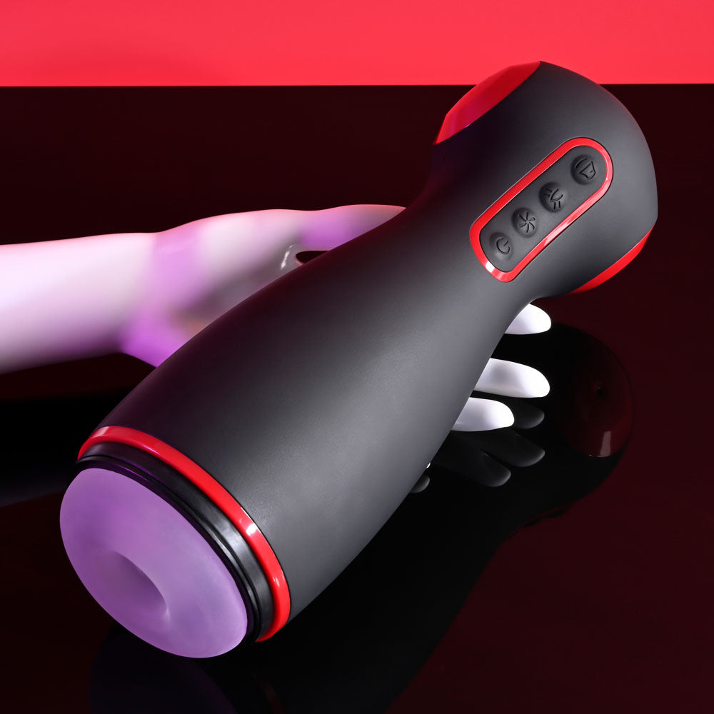 Zero Tolerance Tight Squeeze Usb Rechargeable Vibrating, Squeezing & Talking Stroker