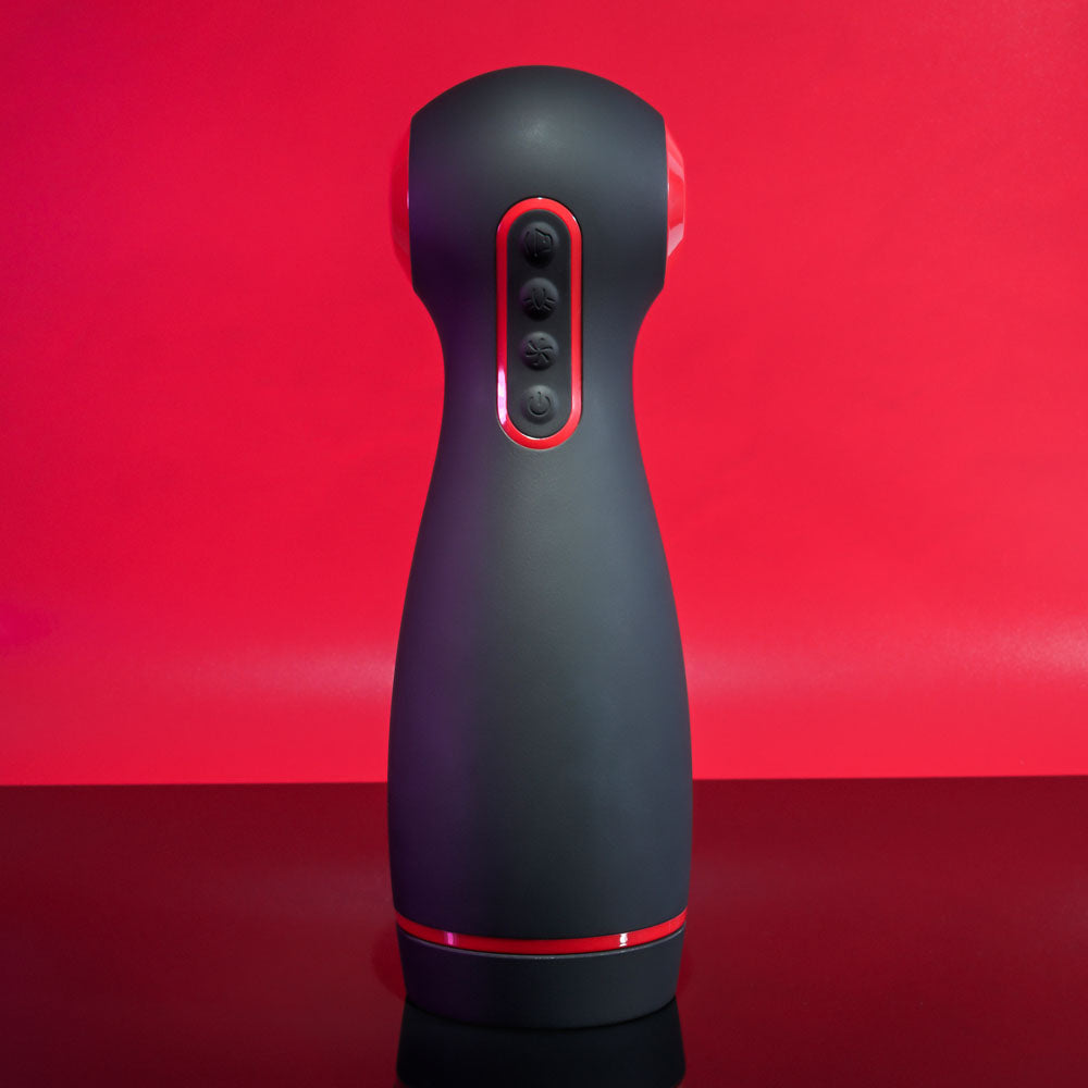 Zero Tolerance Tight Squeeze Usb Rechargeable Vibrating, Squeezing & Talking Stroker