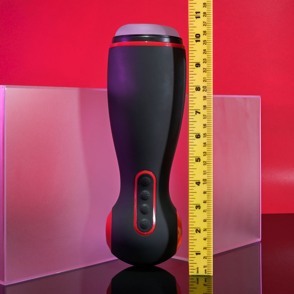 Zero Tolerance Tight Squeeze Usb Rechargeable Vibrating, Squeezing & Talking Stroker